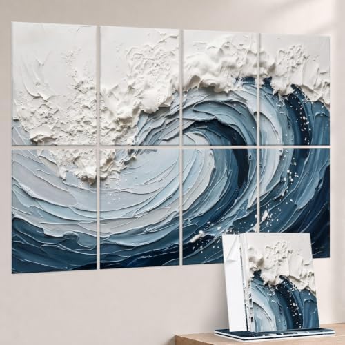 Peaudy 8-Pack Acoustic Panels Art: 48×32Inches Self-Adhesive Decorative by PeaudnyDesignYourDream