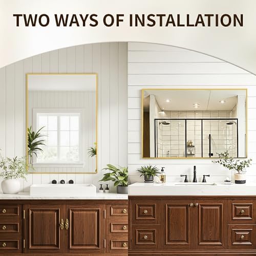 FICTOR Bathroom Vanity Mirror for Over Sink - Image 3