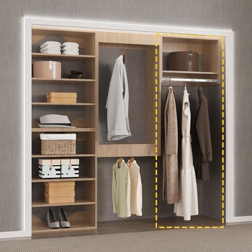 Tall Hanging Closet Unit, Modular System Organizer - Image 5