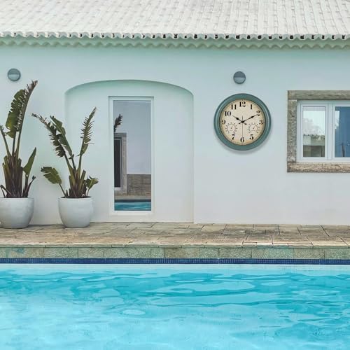 zyzamay 13 Inch Outdoor Clock - Image 4