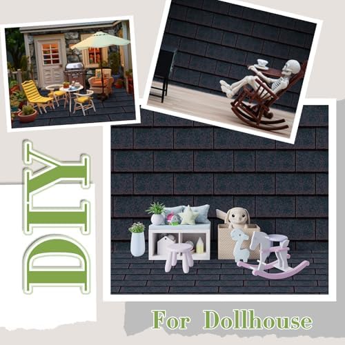Flutesan 24 Pcs Miniature Dollhouse Wallpaper - Image 6