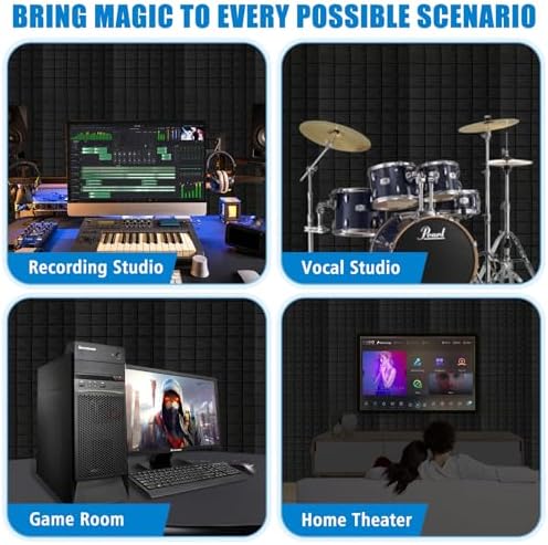 2 Pack Acoustic Foam Panels - Image 7