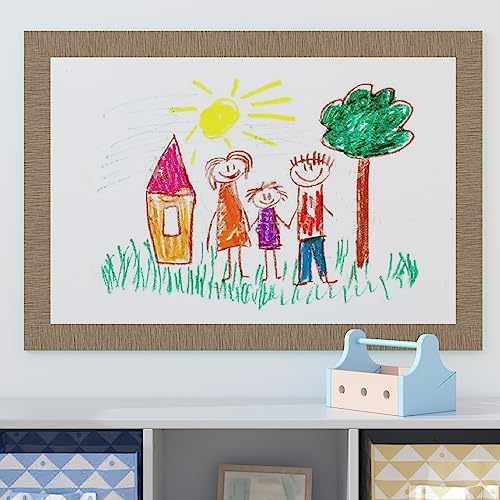 YENHOME Grasscloth Wallpaper Border Peel and Stick Removable Wall Border Trim - Image 4