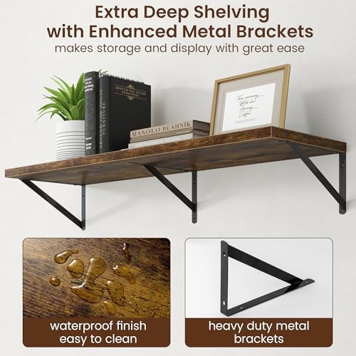 Axeman Deep Floating Shelves - Image 5