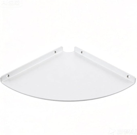 Corner Floating Shelf, 3.0mm Aluminum Alloy Corner Shelves wall Mounted by YUjieSTC