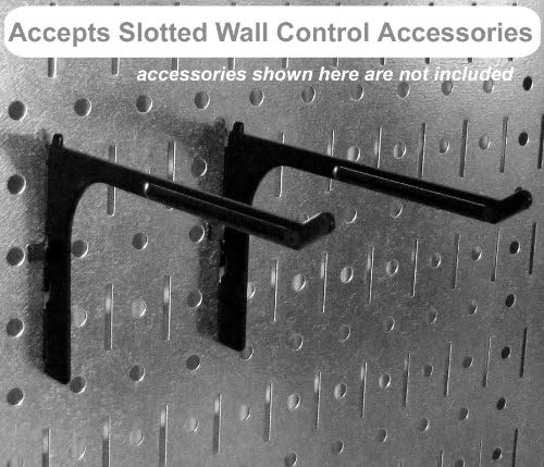 Wall Control Pegboard Organizer 4 ft. Metal Pegboard Standard Tool Storage Kit - Image 4