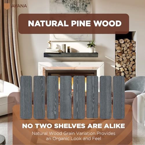 Avana Natural Fireplace Mantle - Image 3