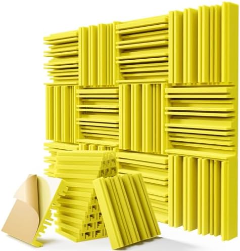 12 Pack Sound Proof Foam Panels by ZELMINE