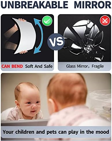 quegau Full Length Safety Shatterproof Mirror - Image 5