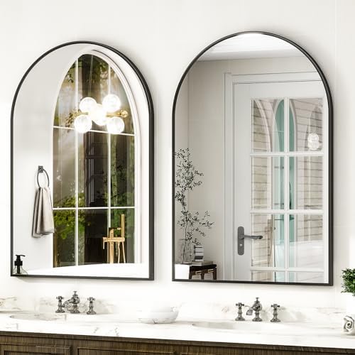 HARRITPURE 16"x24" Arched Bathroom Mirror - Image 7