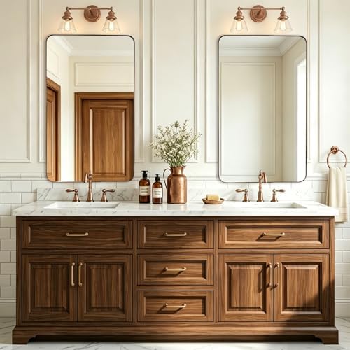 ANDY STAR Bronze Bathroom Mirror - Image 4