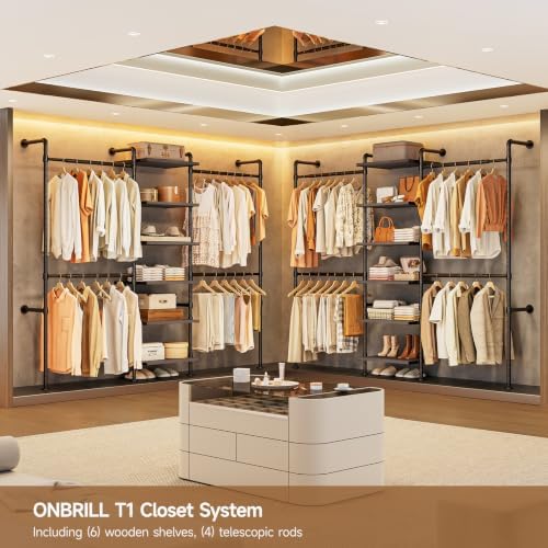 ONBRILL T1 Wall Mounted Closet System - Image 3