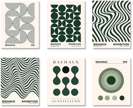 Habseligkeit Green Wall Art Prints, Absteact Room Decor, Posters - Image 7