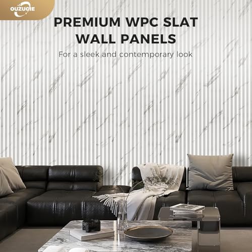 OUZUGIE WPC Acoustic Slat Wall Paneling - Image 2