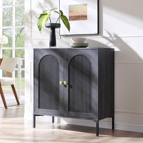 IFGET 34" Tall Modern Arch Sideboard Buffet Cabinet by IFGETEnrichYourLivingSpace