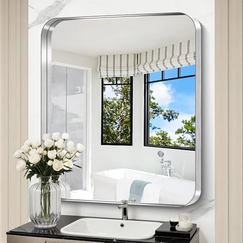 CIRCUMI Silver Bathroom Mirror by CIRCUMIMirror
