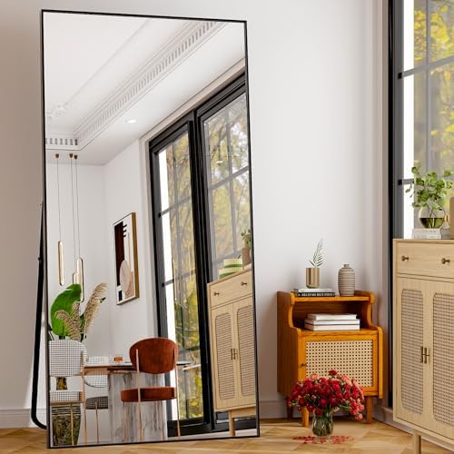 GLSLAND 76"x34" Full Length Mirror Large Rectangle Full Body Mirror - Image 2