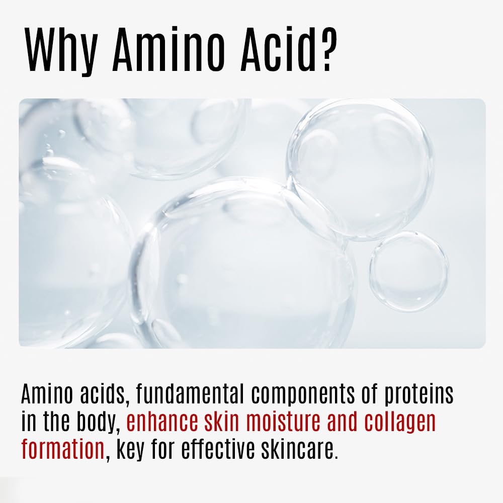 Amino Firming & Lifting Facial Sheet Mask | Amino Acid Complex, Vitamin A, Collagen | Reduces Fine Lines, Improves Elasticity, for All Skin Types (5 Sheets)