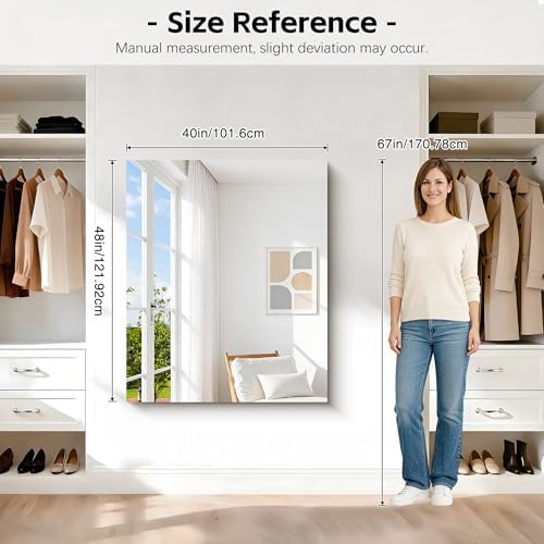 CILIBER Frameless Mirror, 40x48 Mirrors - Image 3