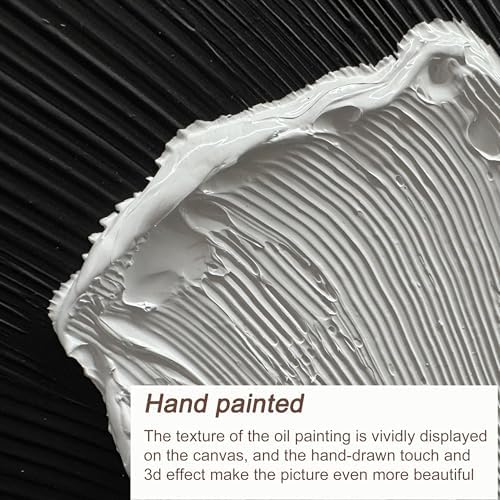 Tarfupth Black and White Abstract Wall Art - Image 4