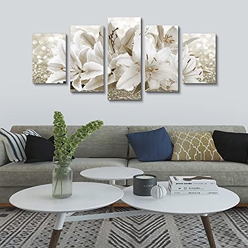 LUDUHU Arts Modern Flower Theme Wall Art - Image 6