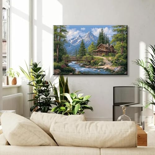 Serene Landscape Canvas Wall Art - Image 6