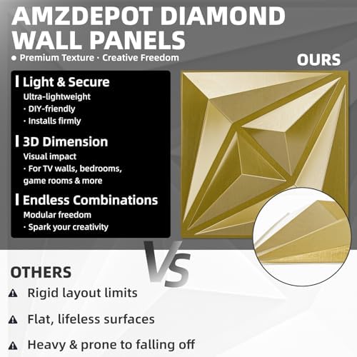 AMZDEPOT 3D Wall Panels - Image 4