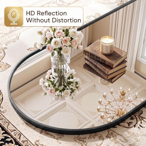 Antok 58"x20" Arched Full Length Mirror - Image 4