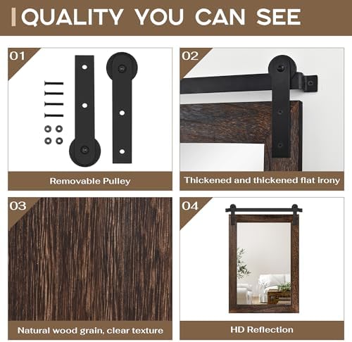 COGOOD Farmhouse Bathroom Mirrors - Image 6