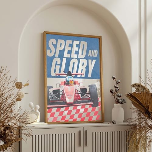 InkFlow Posters Racing Car Canvas Poster - Image 5