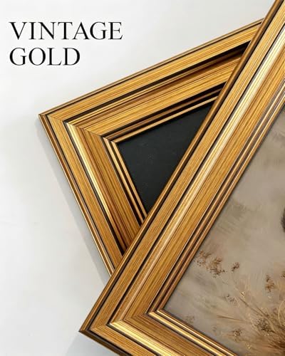 Gold Framed Wall Art, Rustic Nature Bird Canvas Prints, Neutral Farmhouse Bird - Image 3