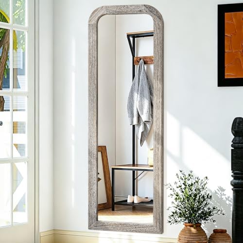 AAZZKANG Full Length Mirror Wooden Frame Large Wall Mirrors 43"x14" by AAZZKANG