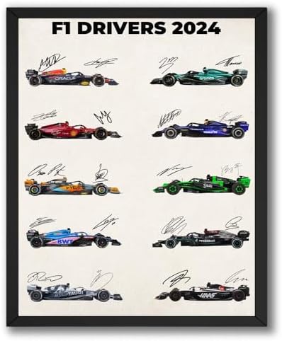 InkFlow Posters Car Racing Canvas Poster by InkFlowPosters