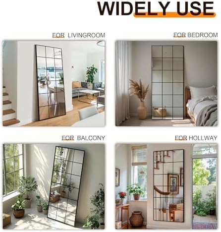 Delma Window Pane Full Length Mirror - Image 6