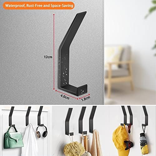 Coat Rack Hooks Wall Mounted, Bath Towel Rope Hooks - Image 4