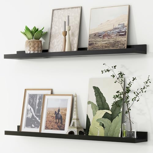 Picture Ledge Shelf, Floating Shelves by FLYJOE