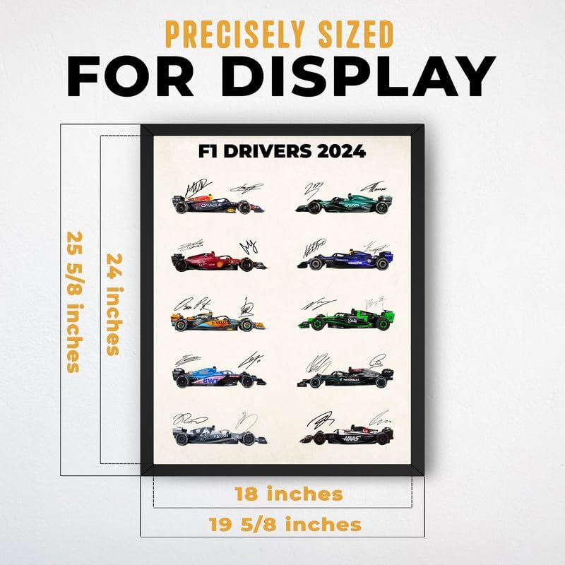 InkFlow Posters Car Racing Canvas Poster - Image 3