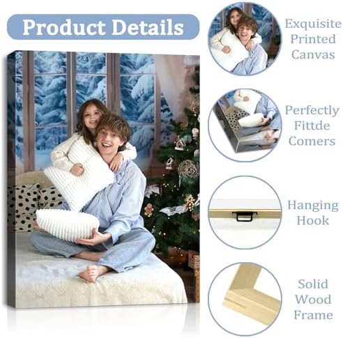 Canvas Prints with Your Photos, Ship Next Day Custom Wall Art - Image 6