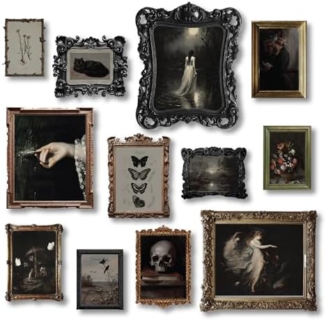Dark Academia Wall Art Unframed by 97Decor