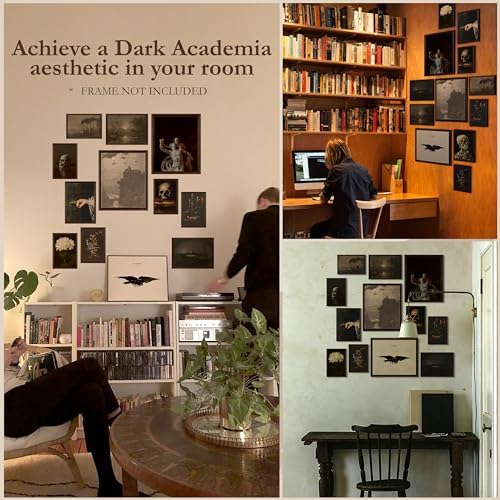 97 Decor Dark Academia Wall Art, 12 Gothic Prints, 8x10 Unframed - Image 3