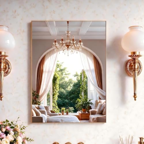 DUMOS 22"x30" Wall Mirror, Bathroom Mirrors by DumosLifestyle