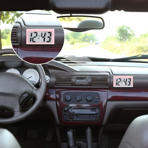 Frienda 3 Pieces Mini Small Digital Clock Stick On - Image 6