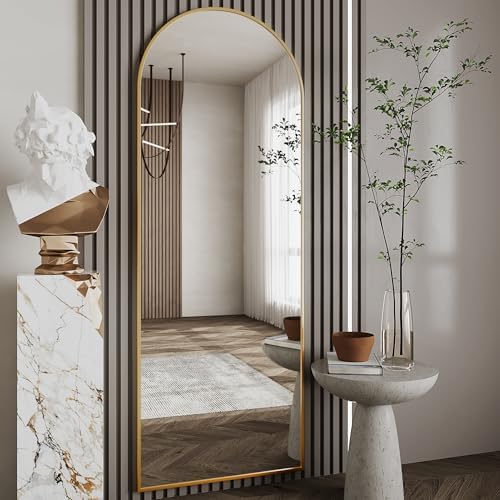 AUYHM nanoglass Arch Mirror Full Length, Standing Mirrors Full Body Mirrors - Image 5
