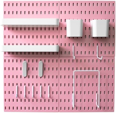 Pegboard Combination Kit for Wall Organizer, Wall Mounted Peg Board Kits for - Image 7