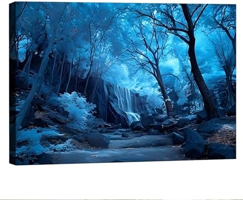 Serene Landscape Canvas Wall Art by Unknown