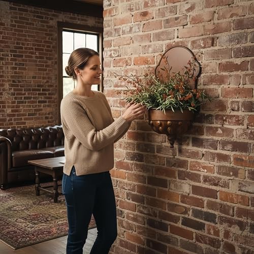 Vintage Wall Hanging Planter - Image 7