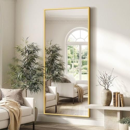 FICTOR Full Length Mirror with Stand, Floor Standing Mirror - Image 7