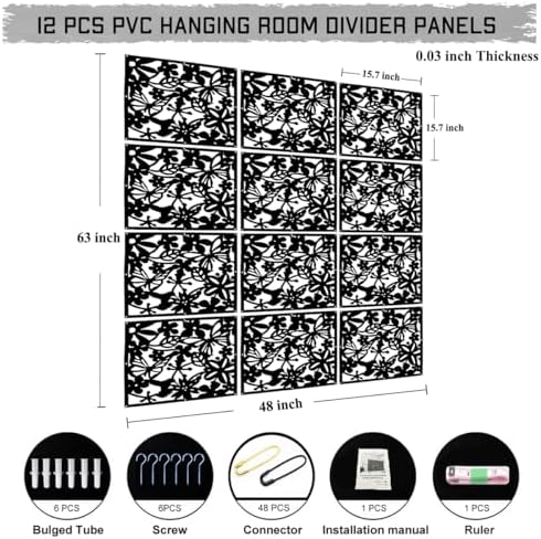 LRZCGB Hanging Room Divider - Image 3