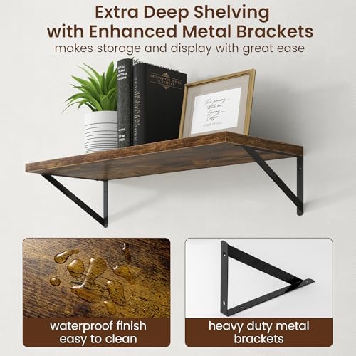 Axeman Deep Floating Shelves - Image 5
