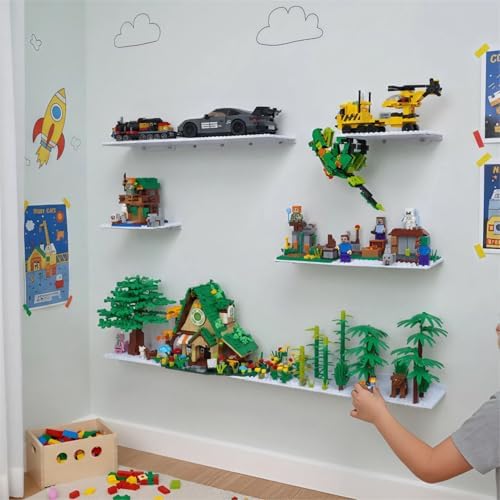 6 Pack Mini Wall Display Shelves - Image 6